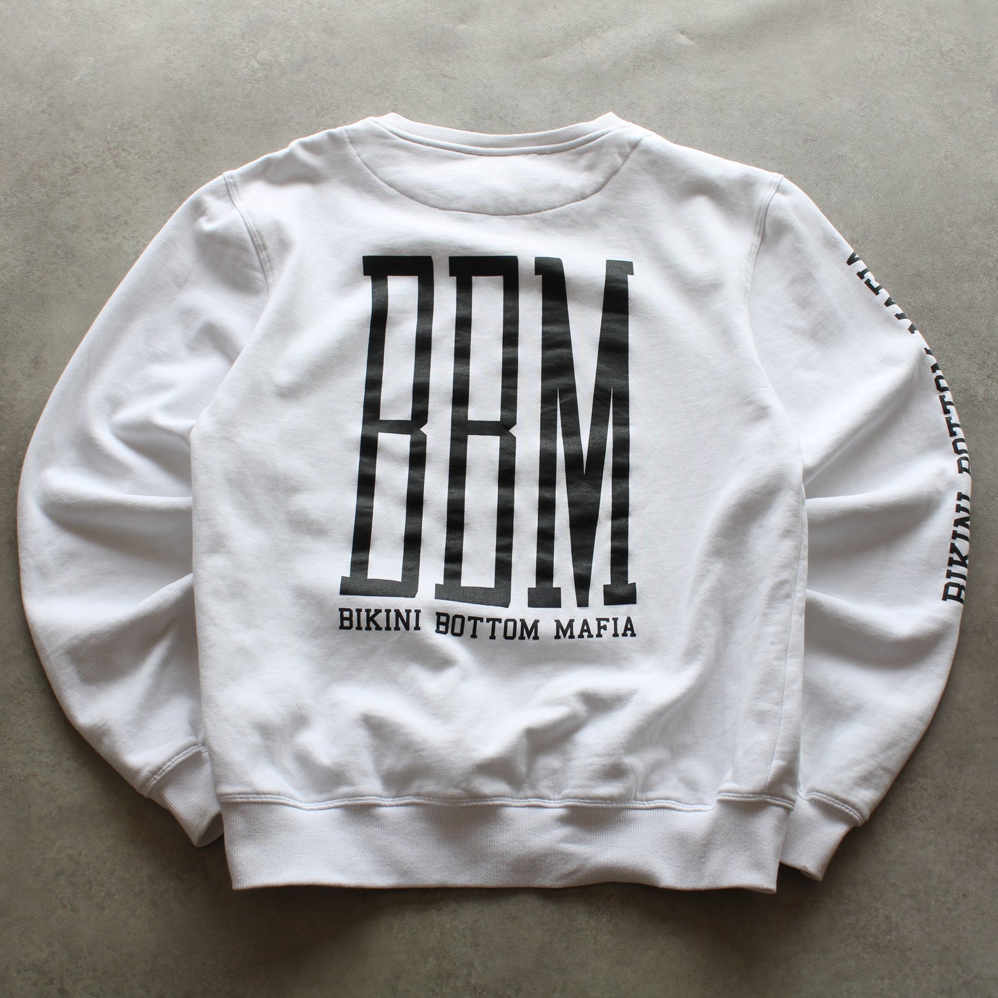 Bikini Bottom Mafia Sweatshirt mit Rundhalsausschnitt und Print (Herren - XL)