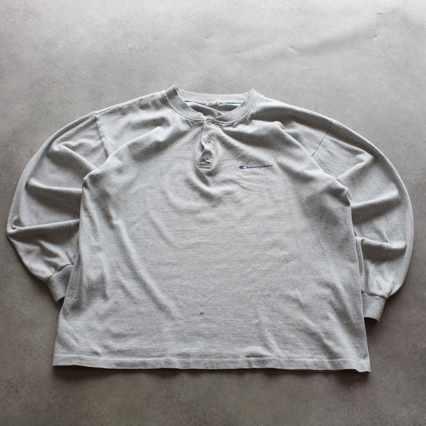 Champion Bedrucktes Langarm-T-Shirt (Herren - L) [GEENTDECKT]