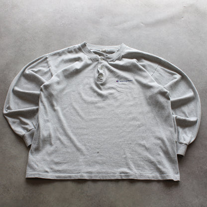 Champion Bedrucktes Langarm-T-Shirt (Herren - L) [GEENTDECKT]