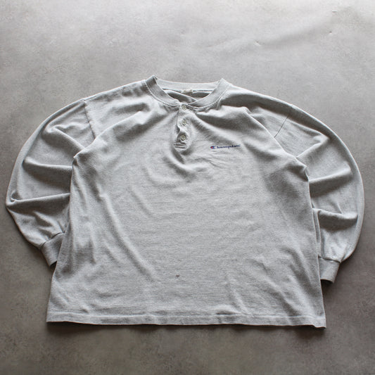 Champion Printed Longsleeve T-Shirt (Man - L) [SPOTTED]