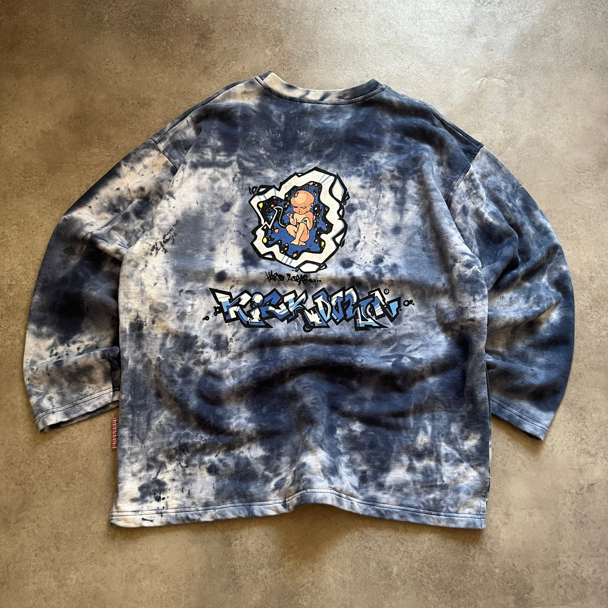 Kickdown Tie Dye Sweatshirt XXL