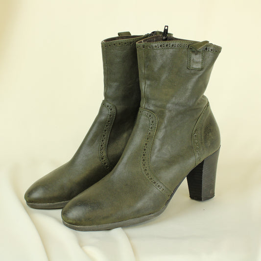 Vero Cuoio Vintage Lederstiefel (Größe 39)