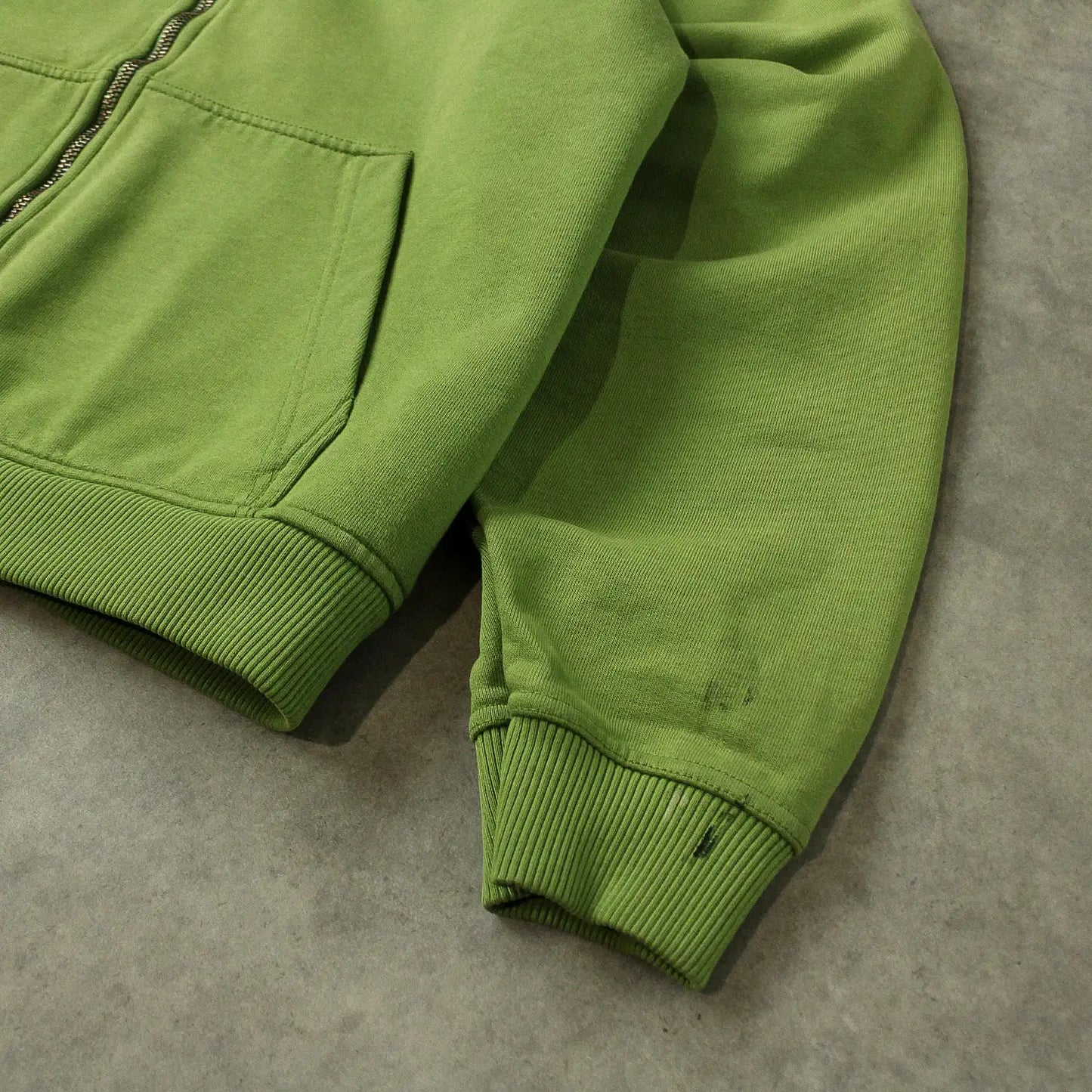 Quiksilver Zip Hoodie – Green (Man-L)