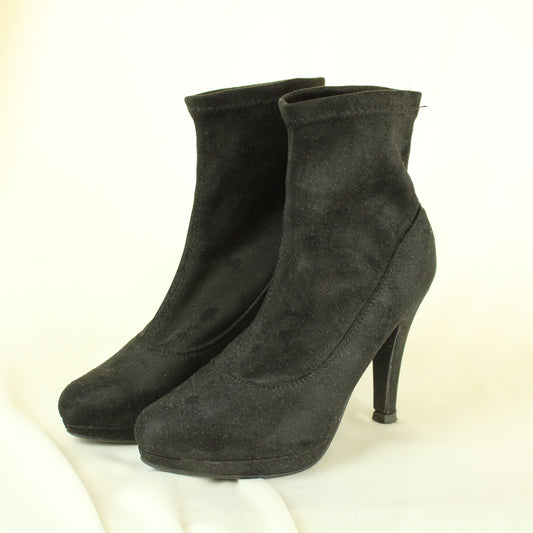 Black High Heels (Size-36)