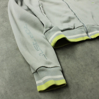 Nike Zip Up Sweater – Light Grey (Woman-L)