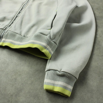 Nike Zip Up Sweater – Light Grey (Woman-L)