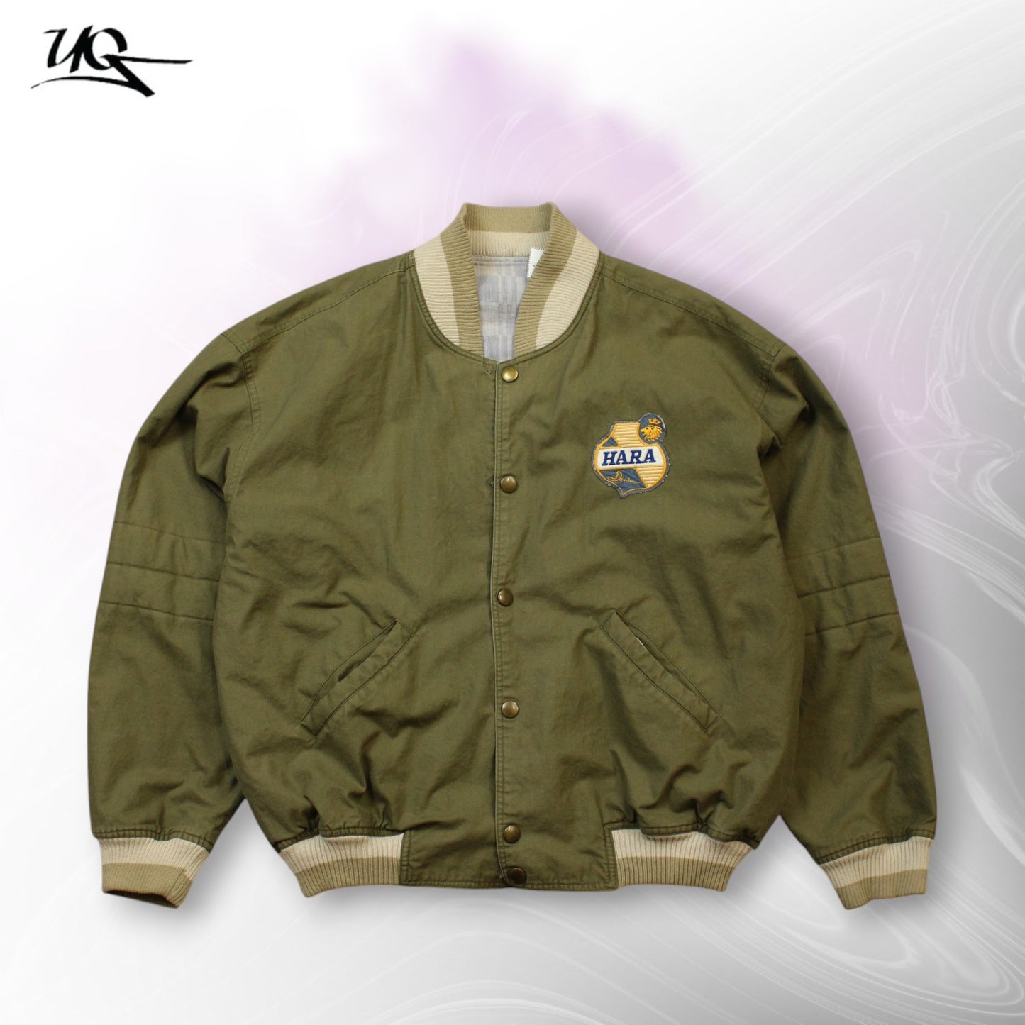 Hara Vintage Bomber 2in1 autumn Jacket (Size-M) [MISSING BUTTONS]