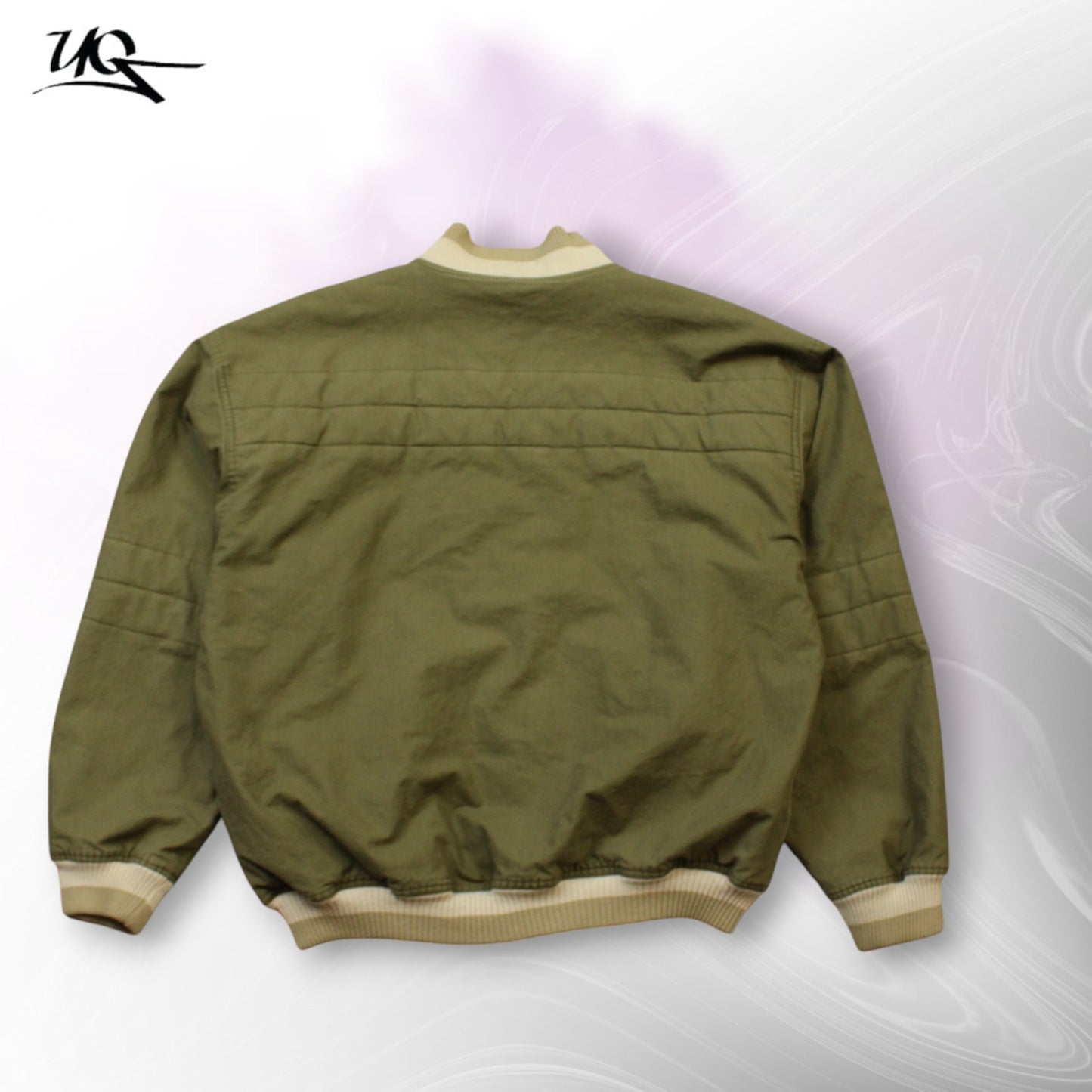 Hara Vintage Bomber 2in1 autumn Jacket (Size-M) [MISSING BUTTONS]