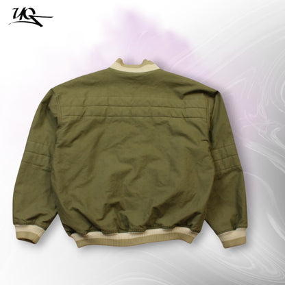 Hara Vintage Bomber 2in1 autumn Jacket (Size-M) [MISSING BUTTONS]