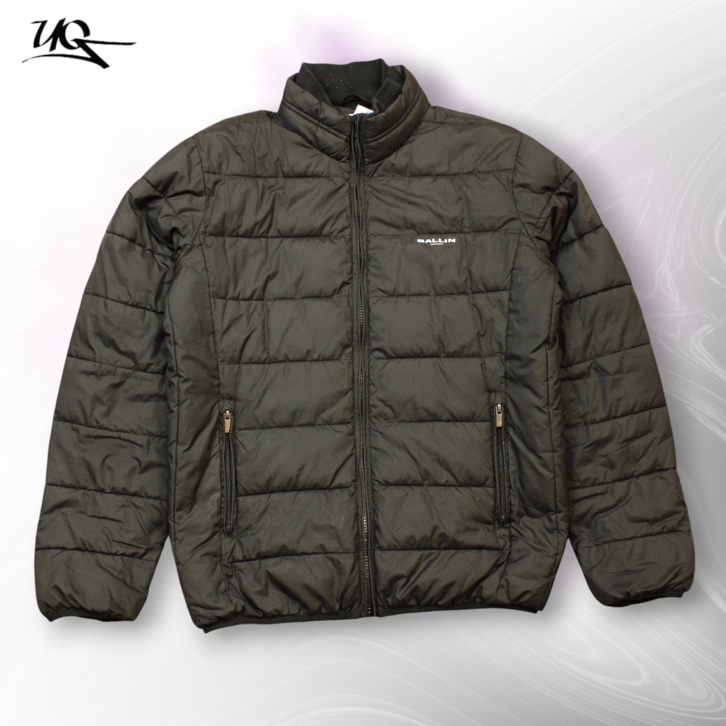 Reinweiße Ballin-Herbstjacke (Größe M)