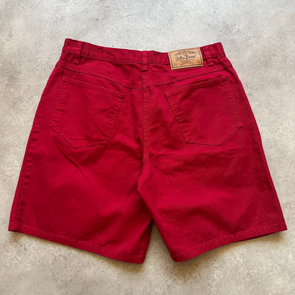 John Banner Red Shorts W33