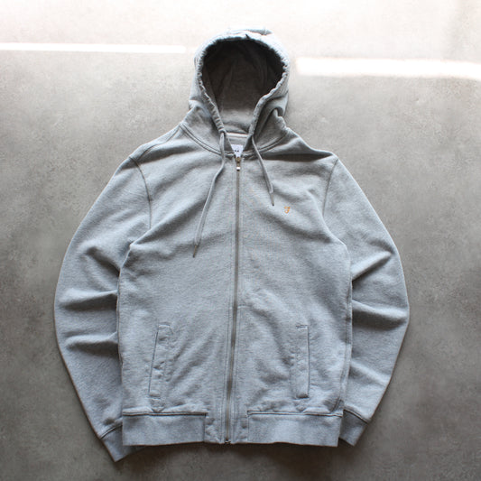 Farah Embrioed Zip Up Hoodie (Herren - M)