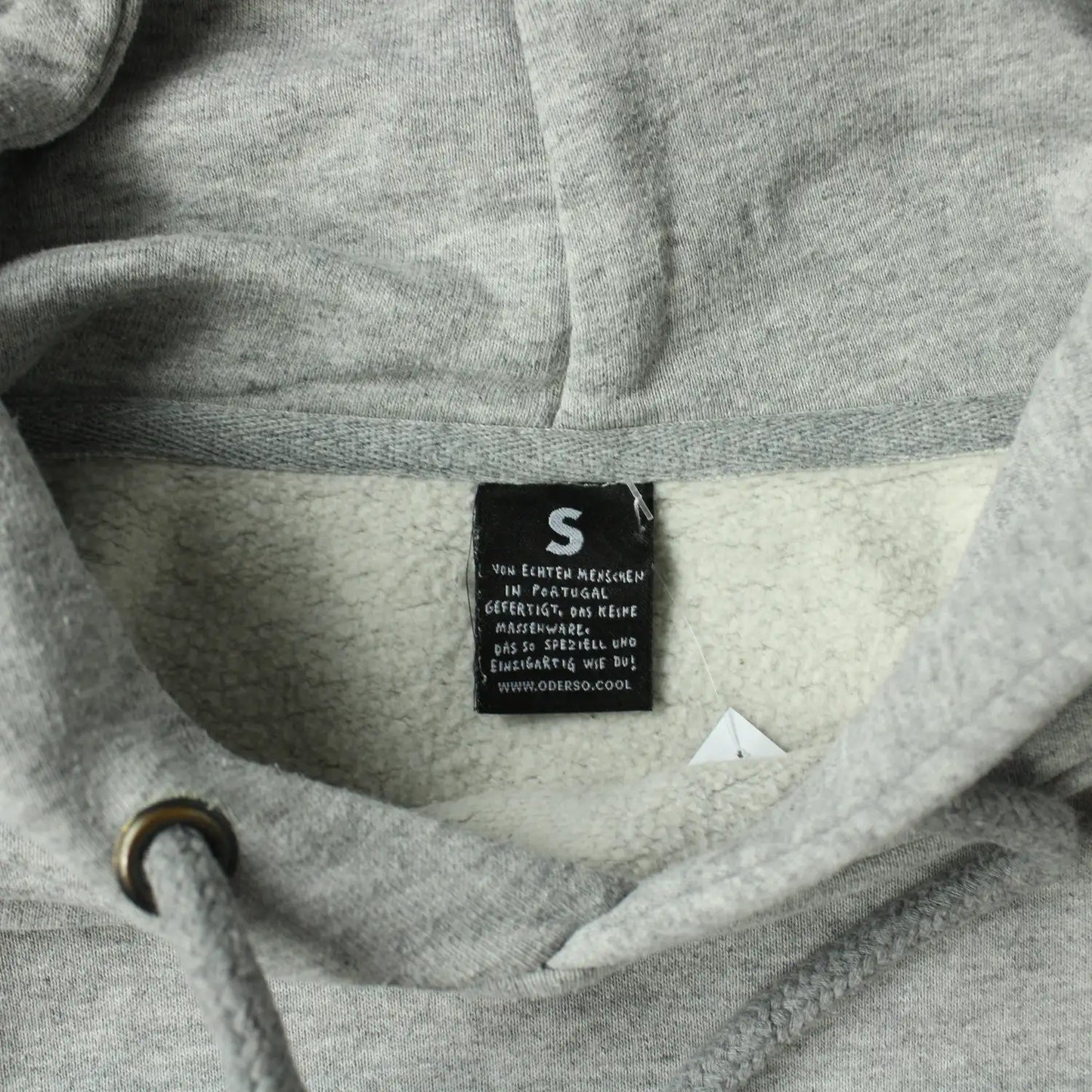 Oderso Printed Hoodie – Grey (Man-S)