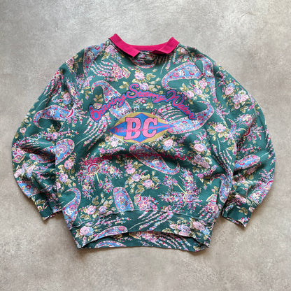 Best Company Vintage Pattern Sweatshirt L