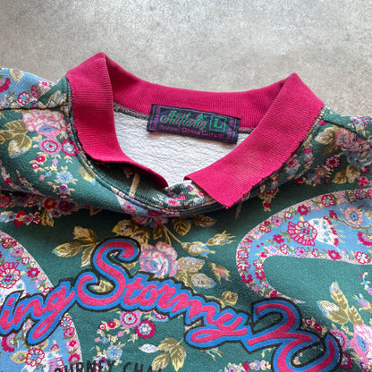 Best Company Vintage Pattern Sweatshirt L