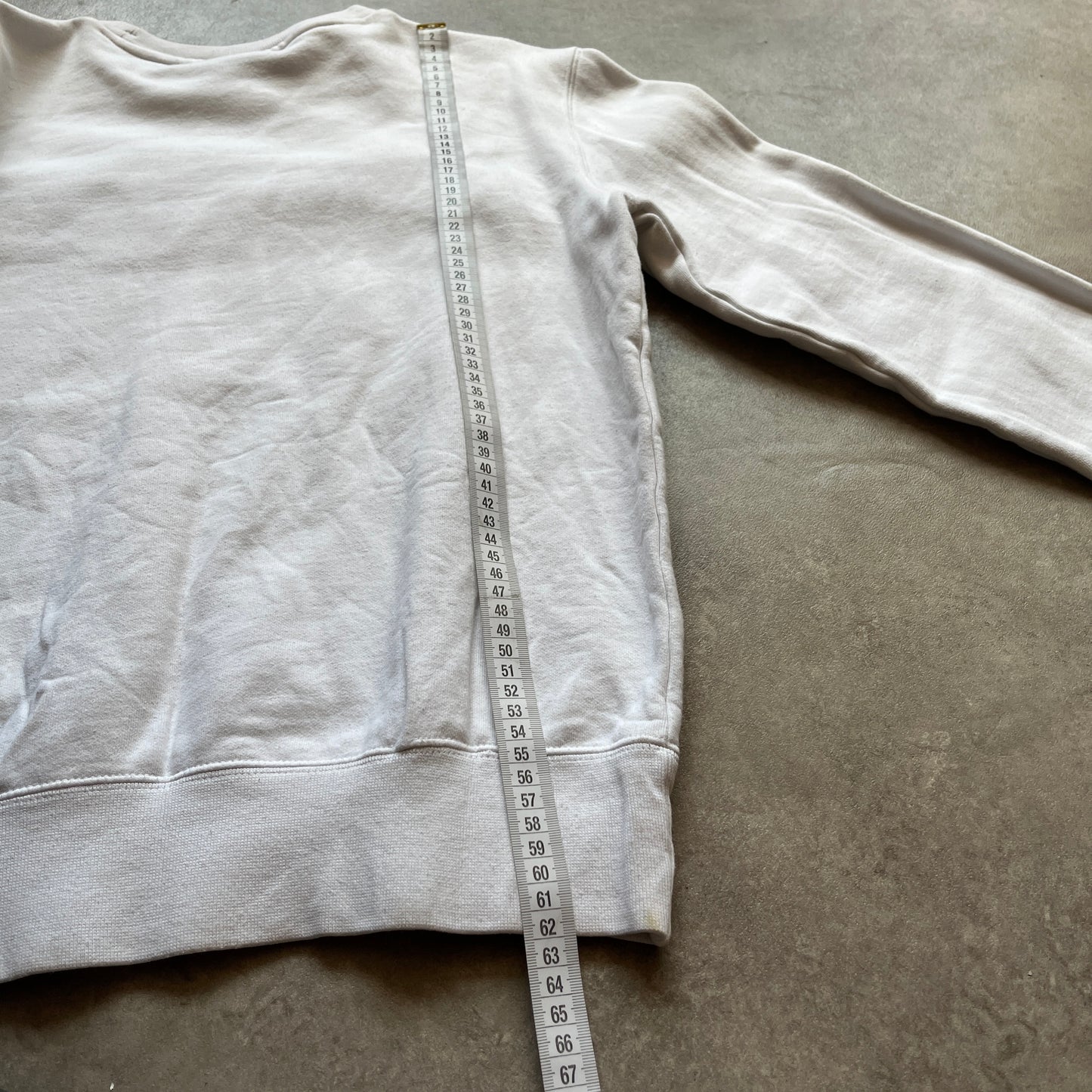 Champion White Logo Sweatshirt S