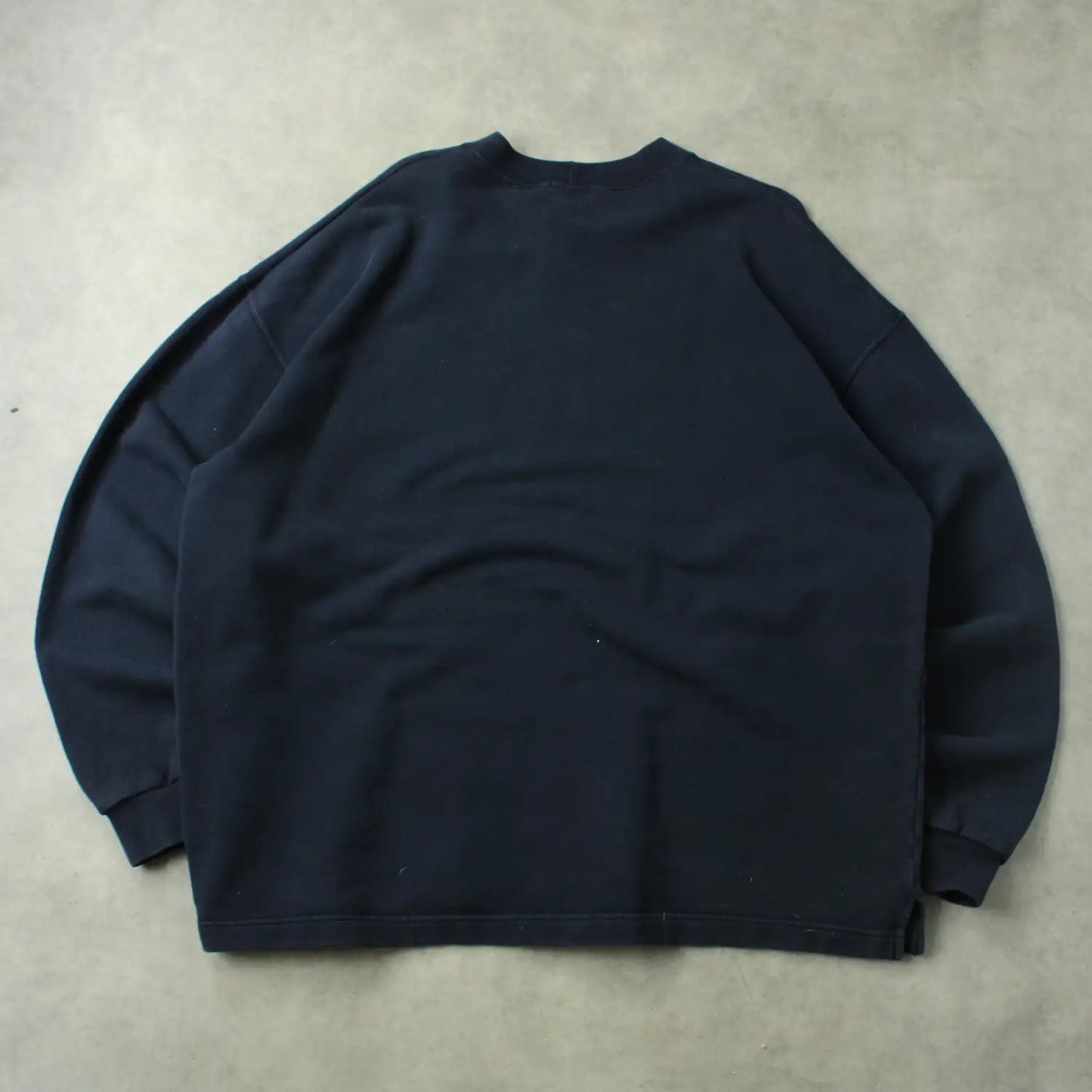 United Colors of Benetton Embroidered Crewneck – Black (Man-XL)