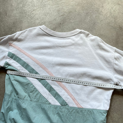 Review White Green Cropped Sweatshirt L