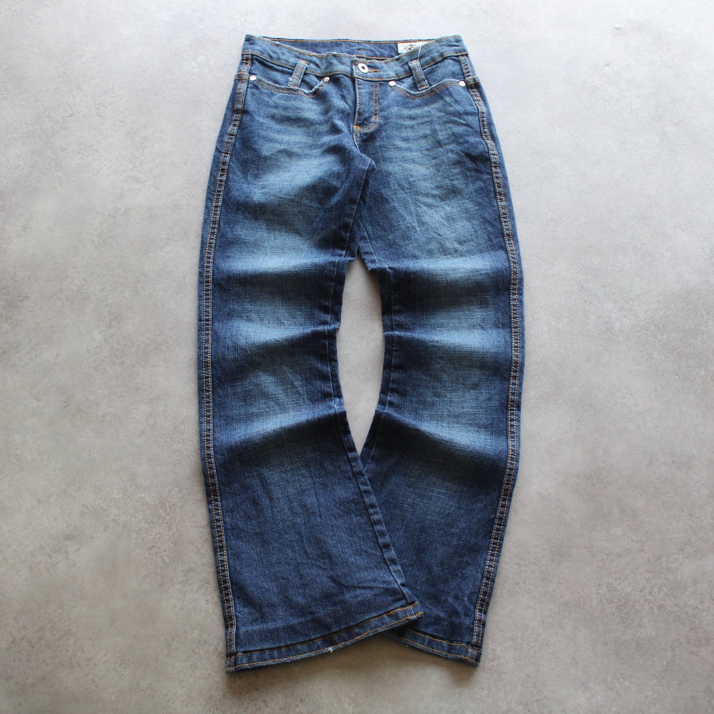 Y2K Denim Trapezjeans (Damen-XS)