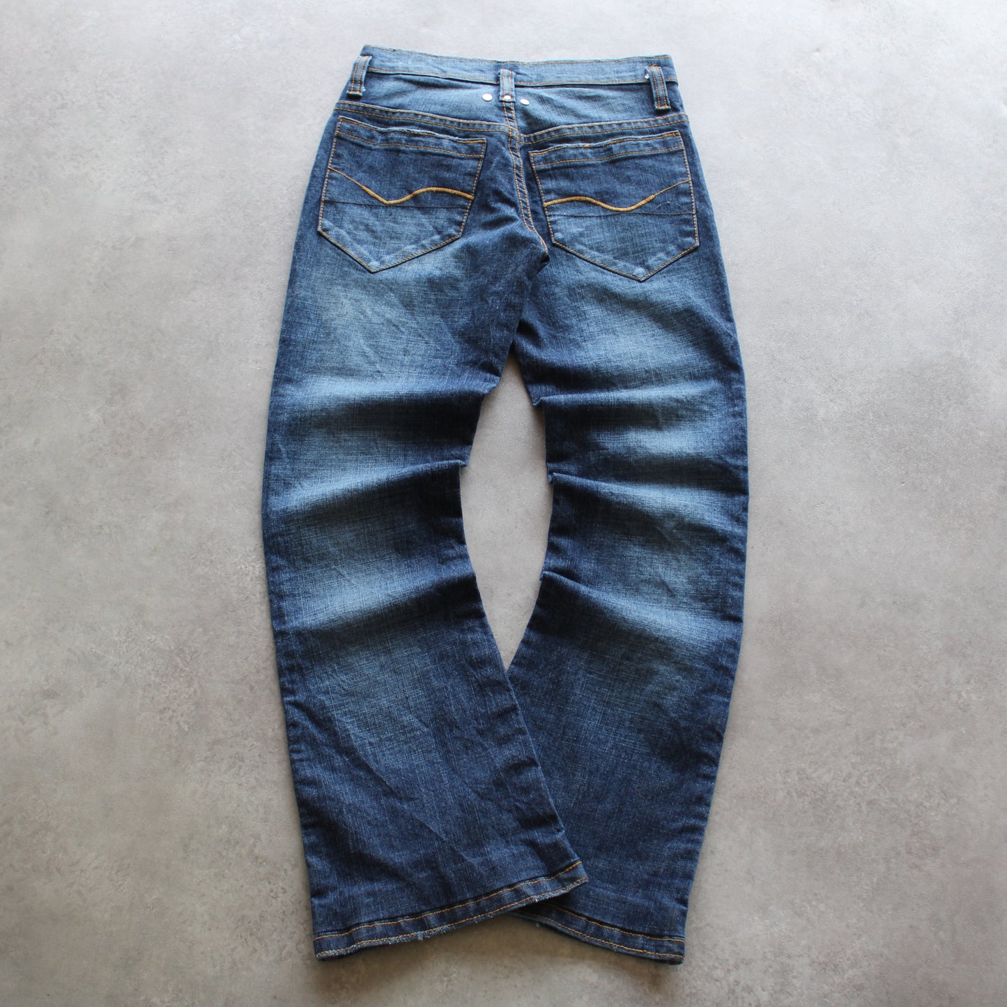 Y2K Denim Trapezjeans (Damen-XS)