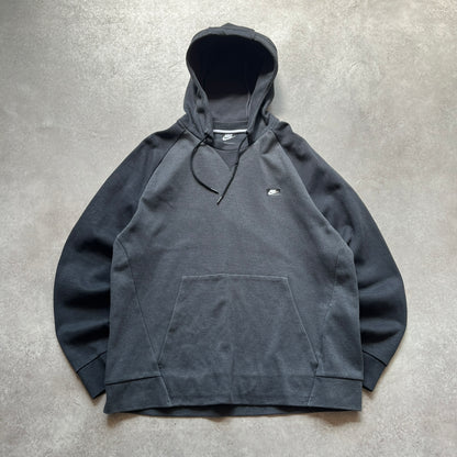 Nike Grey Black Hoodie XL