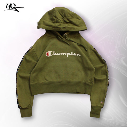 Champion Crop Hoodie (Größe S) 