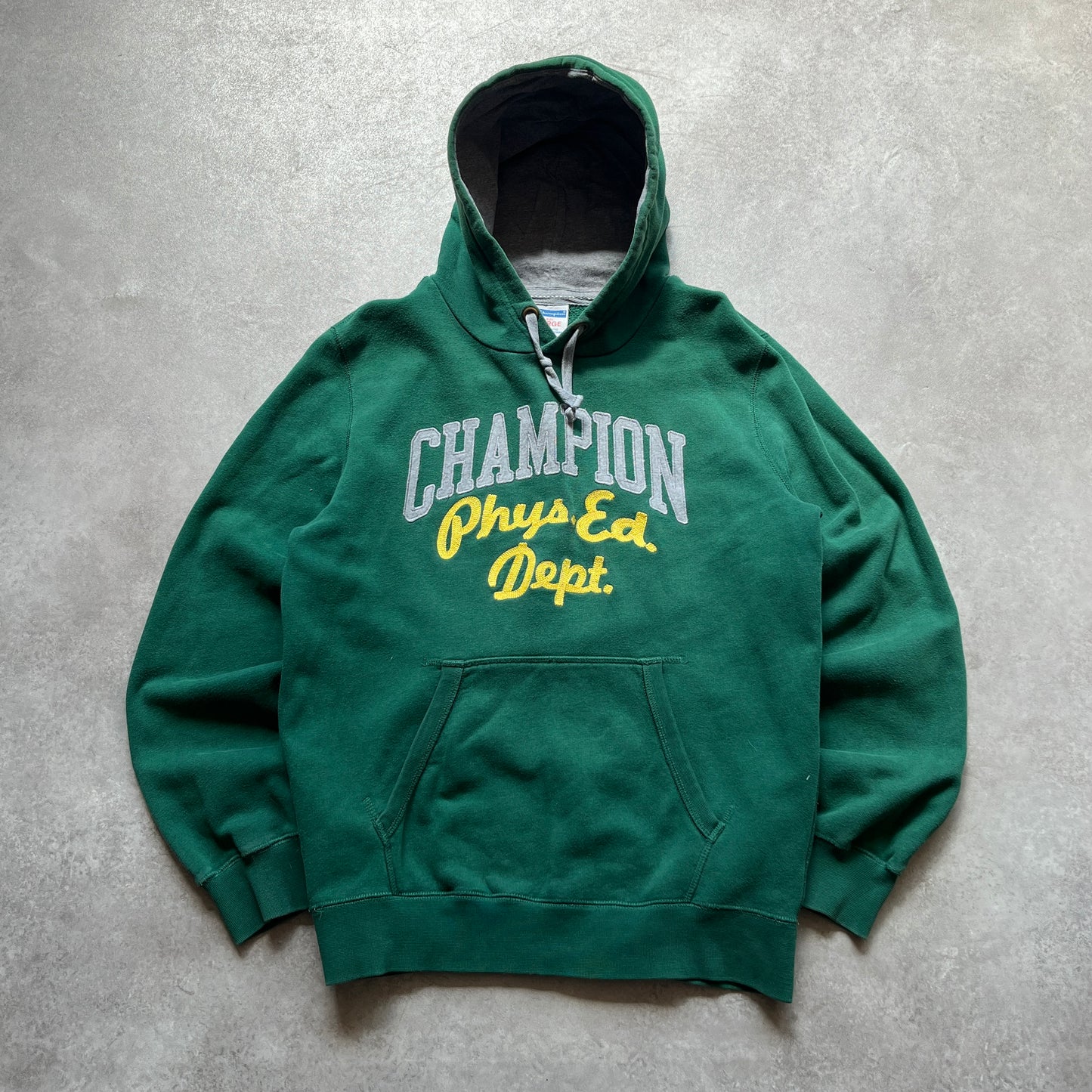 Champion Green Hoodie L
