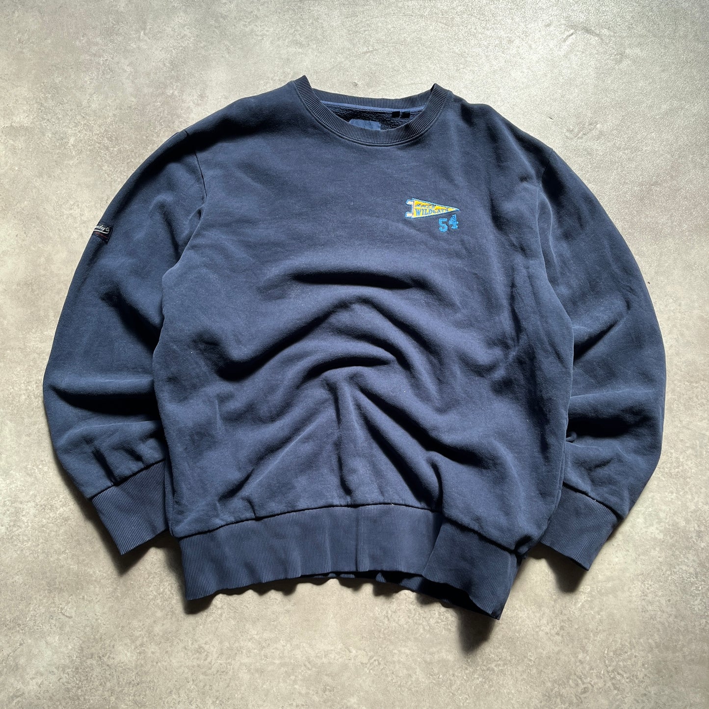 Superdry Navy Sweatshirt L