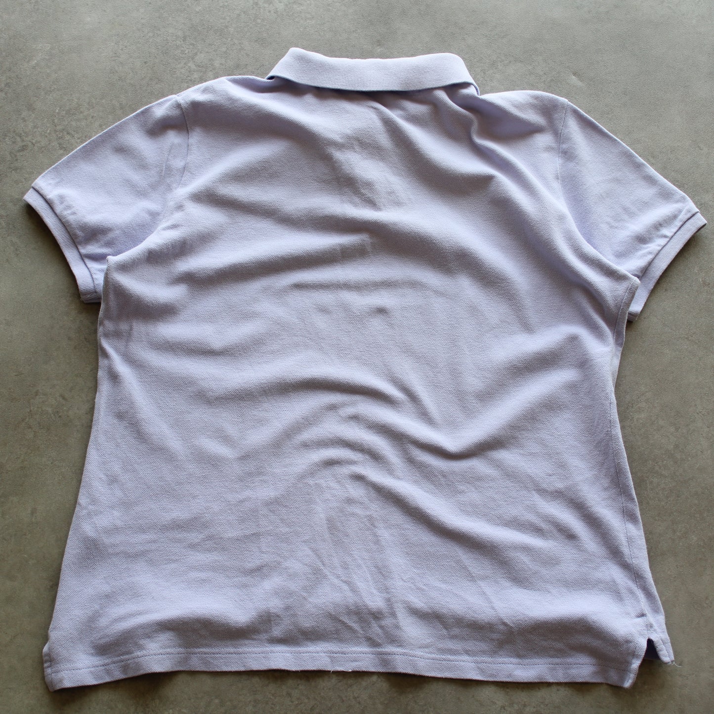 Think Pink Poloshirt mit Stickerei (Damen – M)