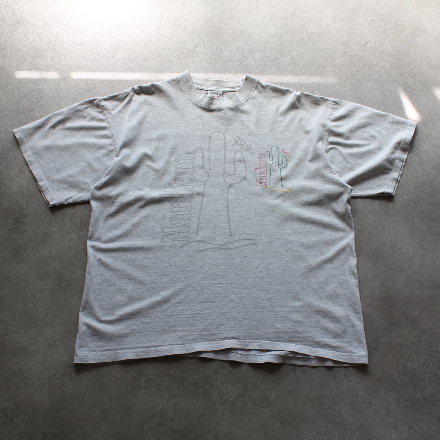 Jerzees Marlboro bedrucktes T-Shirt (Herren - L) [GEFLECKT]