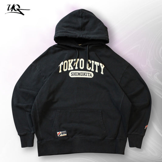 Bedruckter Hoodie von Superdry (Größe L) 