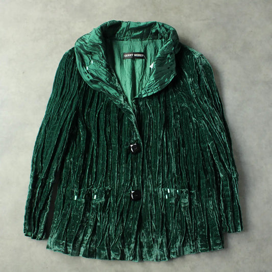 Gerry Weber Textured Jacket - Green (Woman-M)