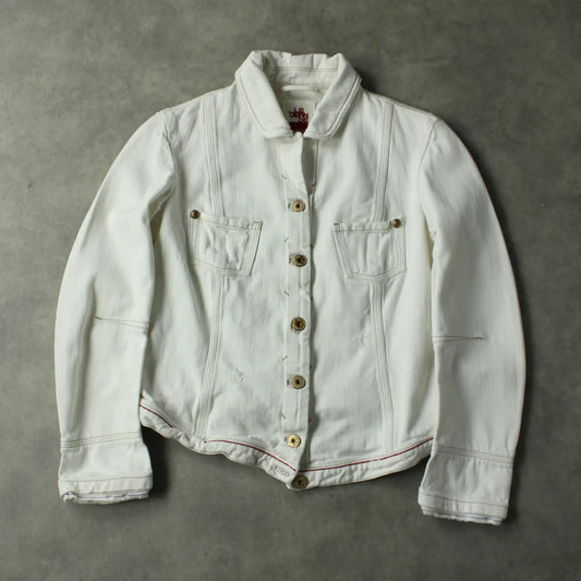 Marithé François Girbaud Denim Jacket – White (Woman-S)