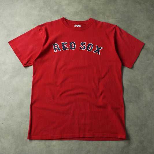 Majestic Red Sox Printed T-Shirt – Red (Man-L)