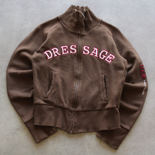 HKM Besticktes Sweatshirt mit Reißverschluss (Kid-M)