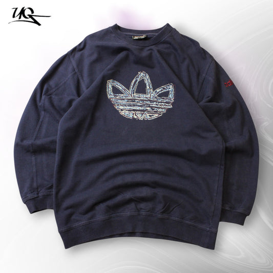 Adidas Vintage-Pullover (Größe XL) 