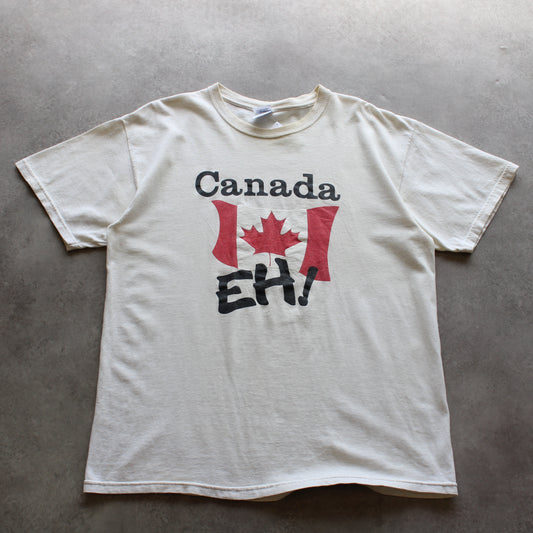 Kanada EH! Bedrucktes T-Shirt (Herren, L)