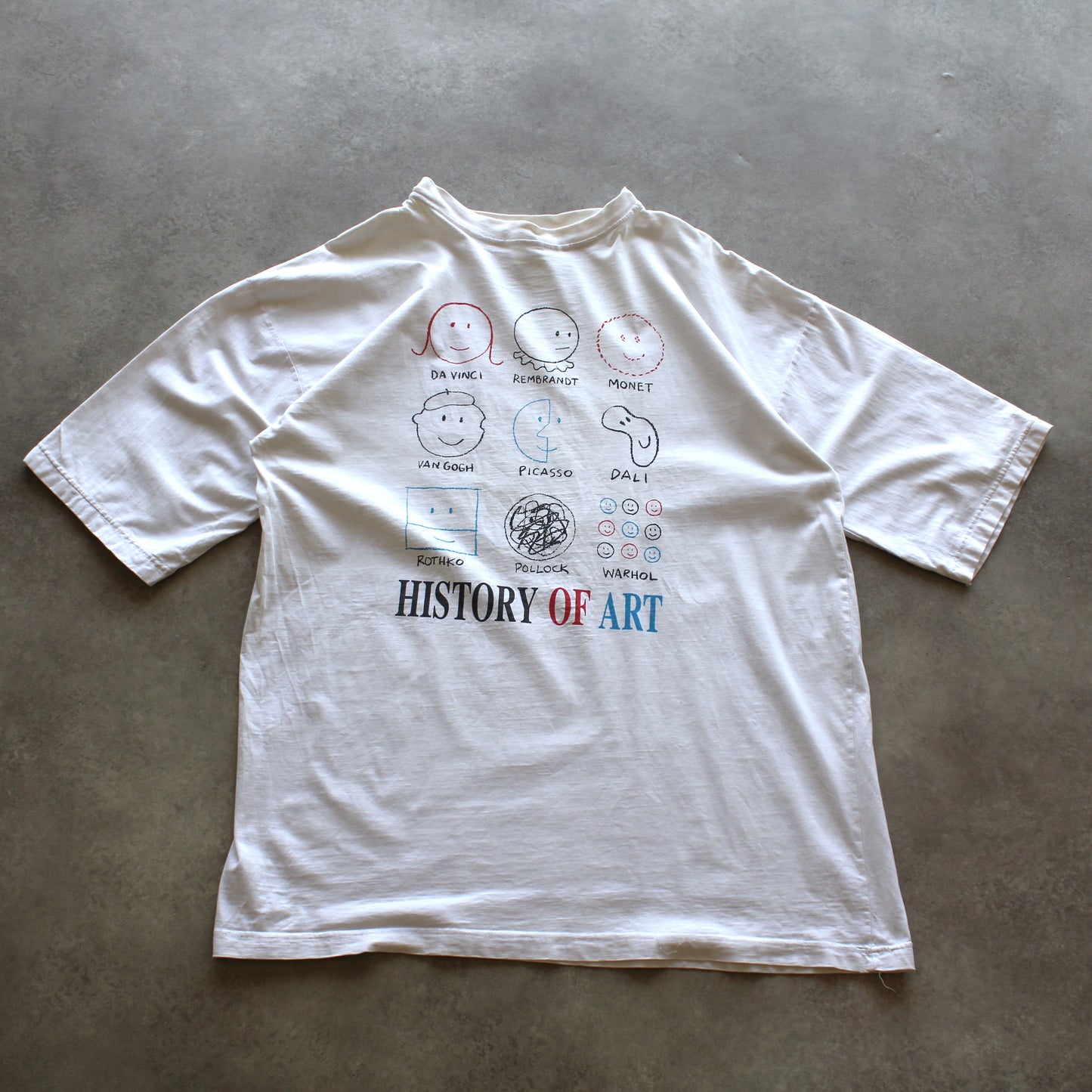Kunstgeschichte-T-Shirt (Herren-XL) [ENTDECKT]