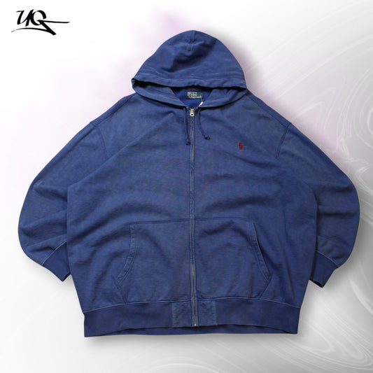 Ralph Lauren Kapuzenpullover mit durchgehendem Reißverschluss (Größe 3XL) 
