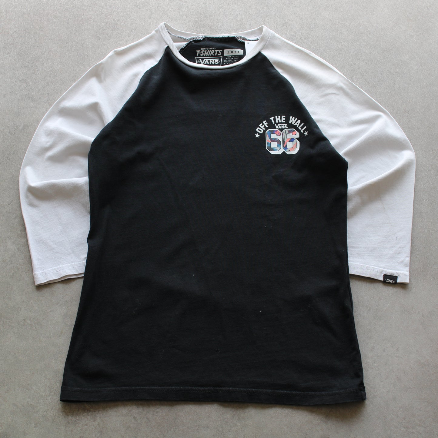 Vans T-Shirt mit 3/4-Ärmeln und Aufdruck (Kind - 156 cm)