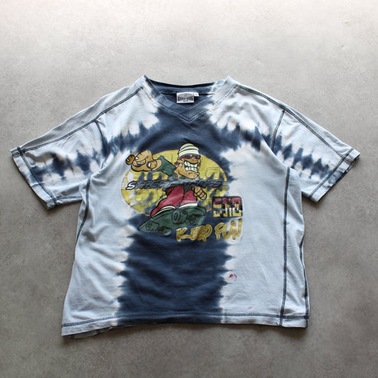 Keep Fun bedrucktes T-Shirt (Kind - 152 cm) [GEFLECKT]
