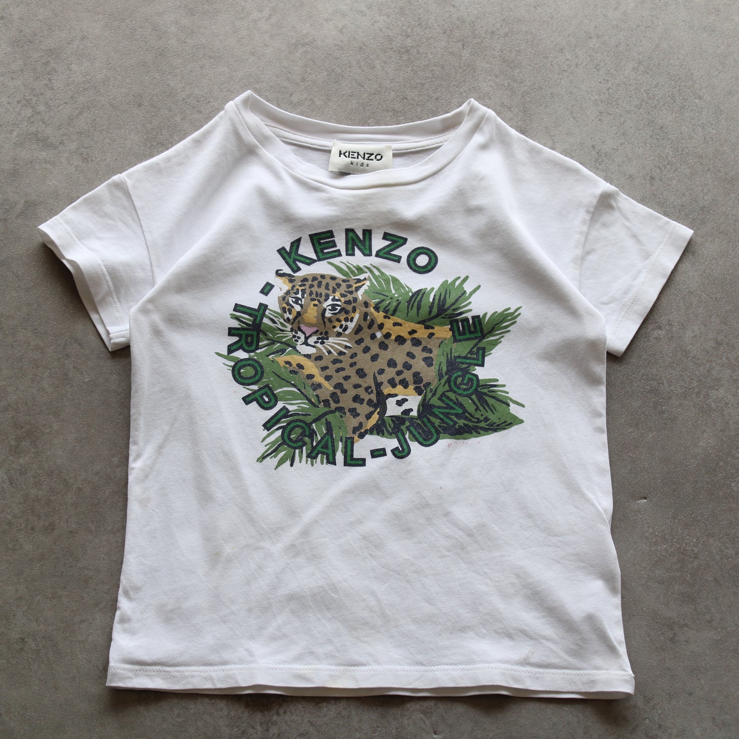 Kenzo bedrucktes T-Shirt (Kind - 104 cm) [GEFLECKT]