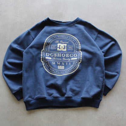 DC Printed Crewneck Sweatshirt (Mann-L) [ENTDECKT]