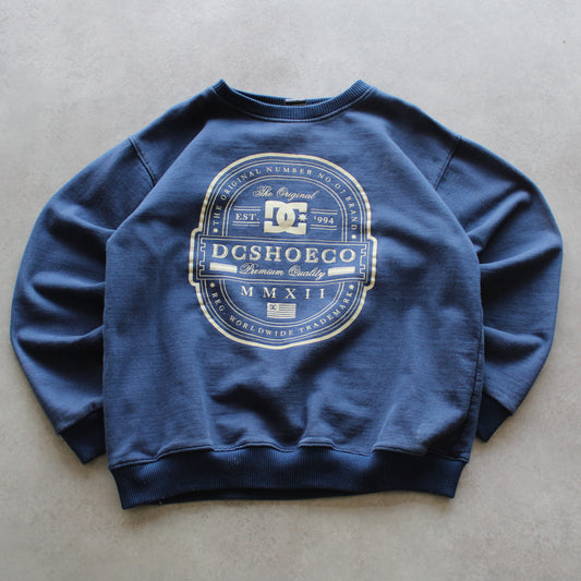 DC Printed Crewneck Sweatshirt (Mann-L) [ENTDECKT]