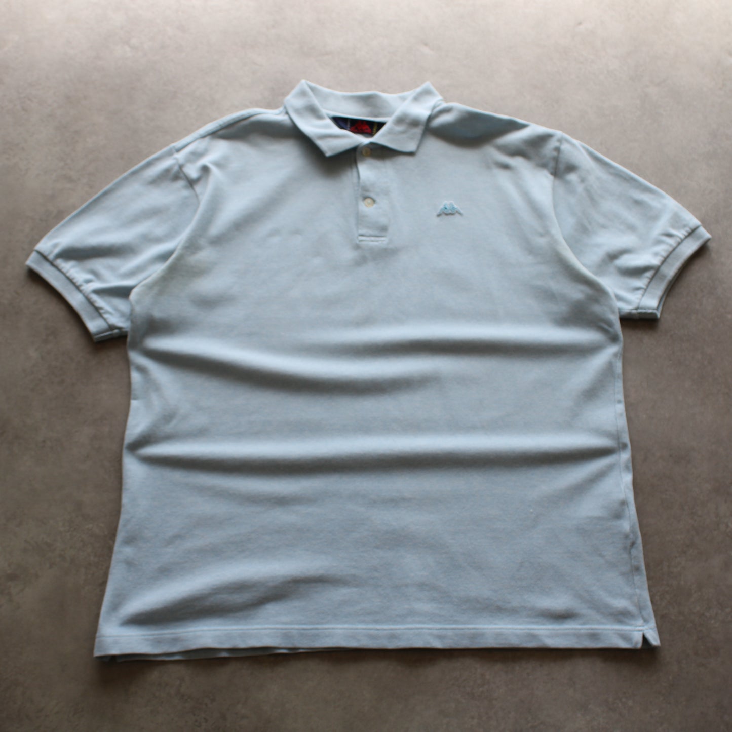 Kappa Poloshirt mit kleinem Logo und Stickerei (Herren-XL) [ENTDECKT]