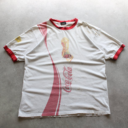 Coca Cola 1974 Patterned T-Shirt (Man-L) [SPOTTED]