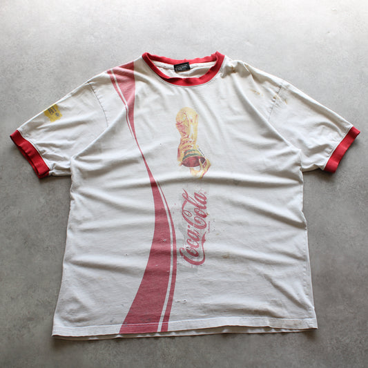 Coca Cola 1974 Patterned T-Shirt (Man-L) [SPOTTED]