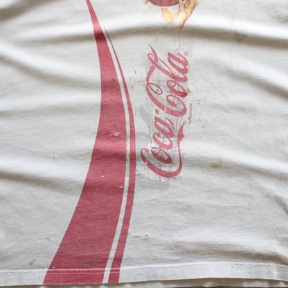 Coca Cola 1974 Patterned T-Shirt (Man-L) [SPOTTED]