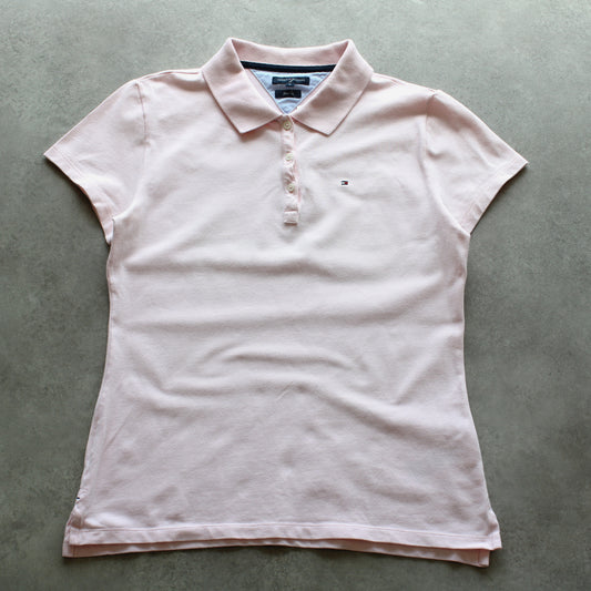 Tommy Hilfiger Poloshirt mit kleinem bestickten Logo (Damen, XL)