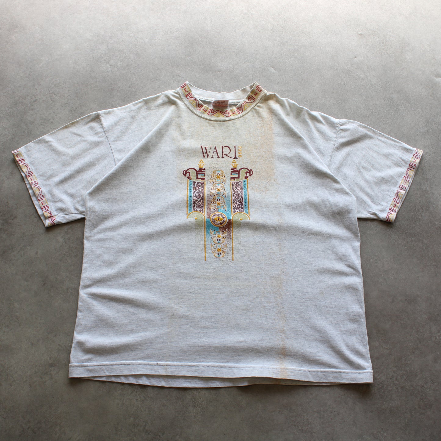 Bedrucktes T-Shirt „Vandine“ (Herren, XL)